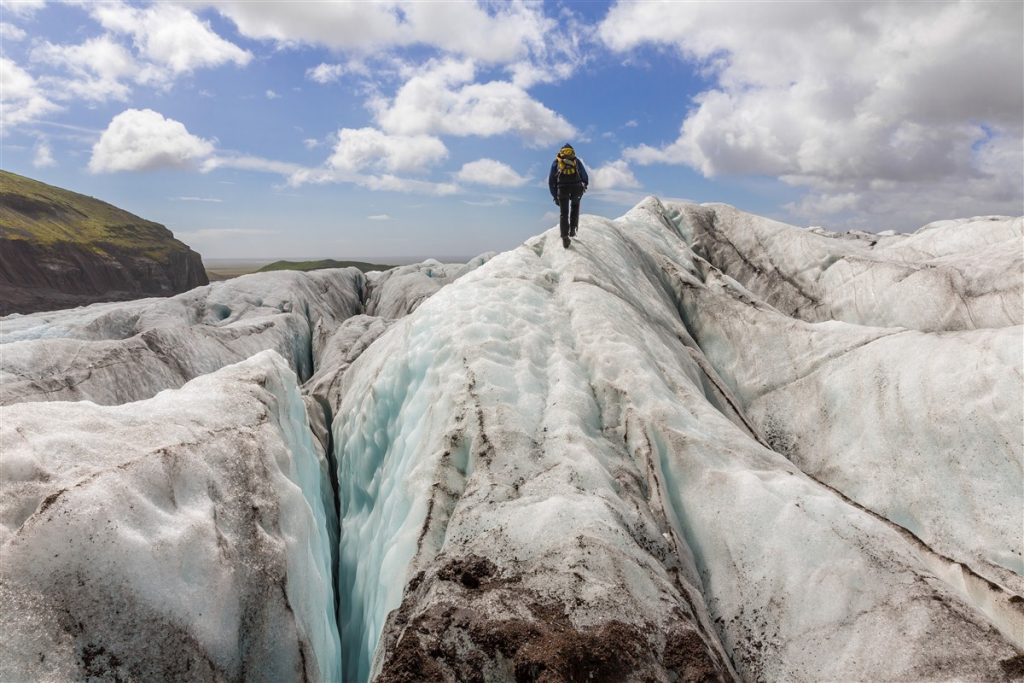 Le glacier Svinafellsjokull - Parc national du Vatnajökull - Islande