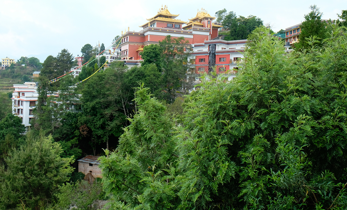 Vallée de Katmandou - monastère - Népal - Comptoir des Voyages